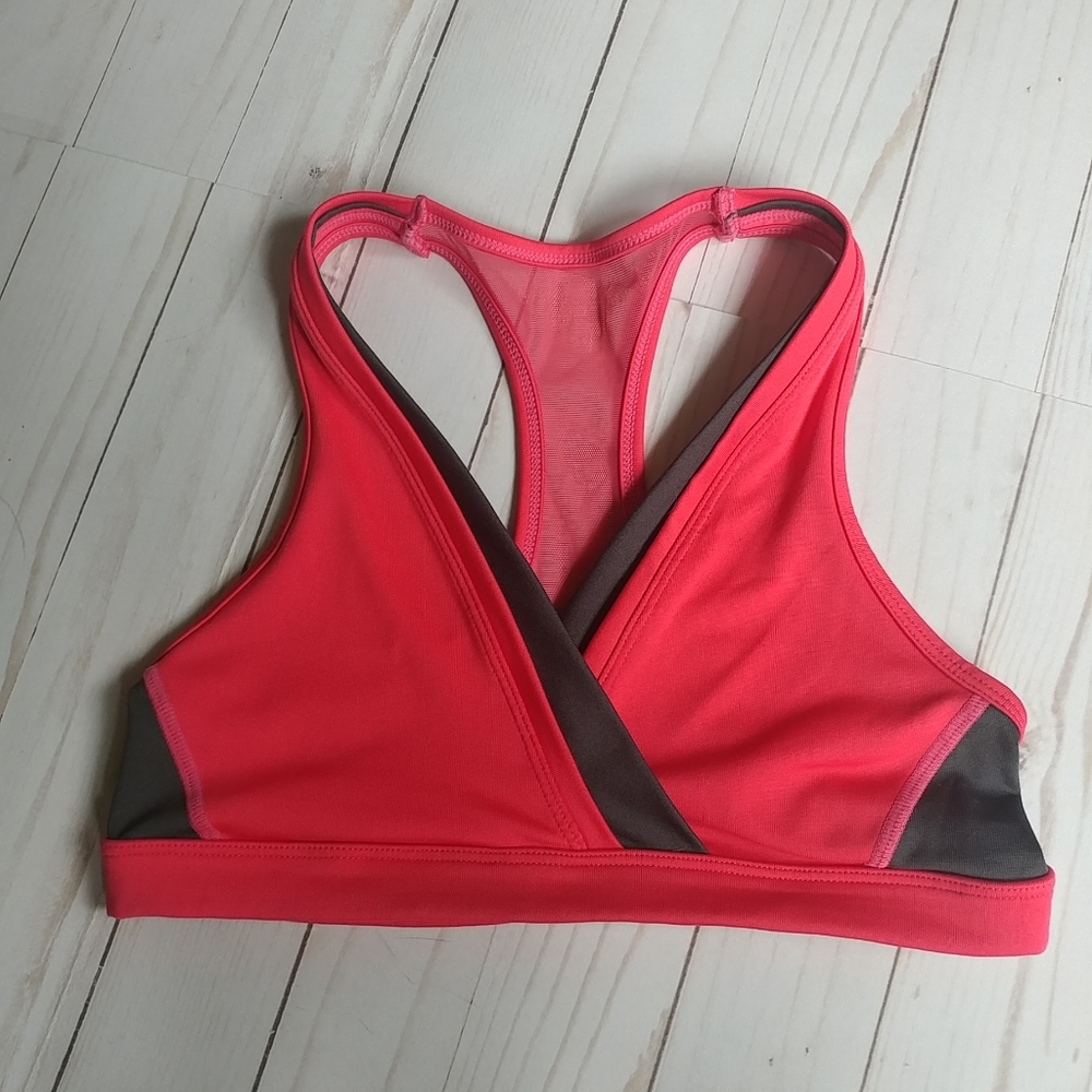 Aerie sports bra -Red/Black -XS
